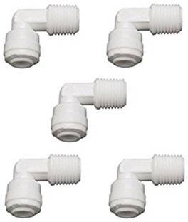 Morning Star Technology RO Outside Filter / Pre Elbow Connector Suited for RO model which uses 1/4" Size Tube. Hose Connector