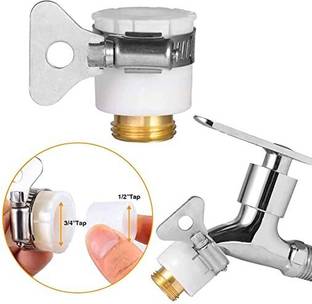 GVJ TRADERS 2 in 1 Set Universal Tap Connector, Hose Connector