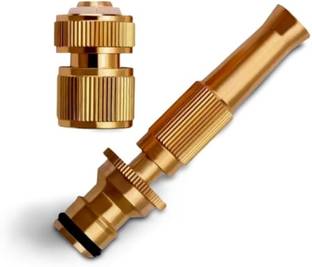 YORDEY Brass Water Spray Gun Nozzle Brass Water Spray Gun Nozzle - Hose Pipe
