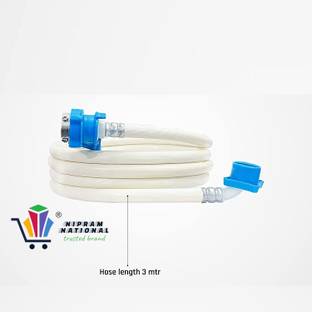NIPRAM NATIONAL IFB Front Load Washing Machine intlet Hose Pipe Tube (3 Meter) IFB Front Load Washing Machine Intlet Hose Pipe (3 Meter) Hose Pipe