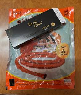 suraksha Combo Set LPG Gas Pipe Gas Lighter Combo Set Hose Pipe