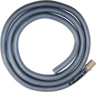 LSRP'S यूनिवर्सल फिट 3 Meter Ultra Flexible PVC Front Load Washing Machine Drain Pipe & Extension / Washing Machine Pipe 3 Meter / Front Load Washing Machine Outlet Pipe - Drain Hose Pipe Tube / Suitable For All Brands Front Loading Machines LG, Samsung, Bosch, Haier, Whirlpool, Panasonic, Onida, Godrej, Lloyd, Voltas Beko, Ifb Front Load Washing Machine Outlet Pipe Extension – Grey Color – Pack of 1 होज़ पाइप
