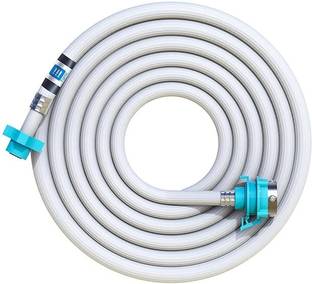 Ninetales 5 Meter Long Washing Machine Auto Inlet Pipe - Tap Water Supply Extension - For Front & Top Load Fully Automatic Washing Machine Hose Pipe