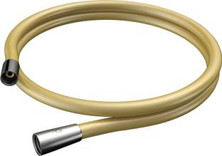 RN PVC Shower Hose | Flexible Shower Hose Pipe 1.5 mtr (Gold) | Premium Quality Bathroom Health Faucet Hand Shower Tube_ 6270G | Hose Pipe