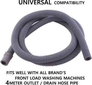 NIPRAM NATIONAL IFB Front Load Washing Machine Outlet/Drain Hose Pipe 4 Meter IFB Front Load Washing Machine Outlet/Drain Waste Water Hose Pipe Tube 4 Meter Hose Pipe