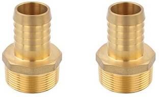 Implemental Male Adapter (BSP Thread) Hose Barb (2) Brass Hose Nipple 25 X 15 Hose Connection Hose Pipe