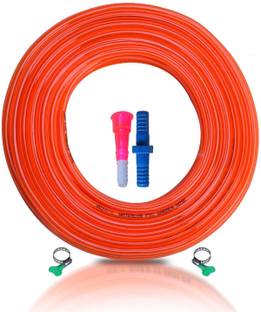 Waterlog 5 Meter Length (16.40 Ft)0.5inc Diameter Zebra Garden Hose Premium Water Hose for Outdoor Use,Ideal Watering, Floor Cleaning,Car Wash ,Hose Connector Clamps Hose Pipe