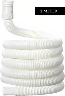 Episkey OUTLET_2M Washing Machine Drain Pipe Heavy Duty PVC Outlet Hose | Flexible & Leak-Proof Hose Pipe