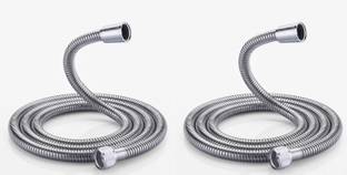 Prestige Chromed Double-Buckle Flexible Shower Hose Handshower Tube Hose Pipe HEAVY DUTY Hose Pipe