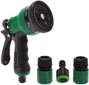 STUTI WORLD Hose Nozzle Water Spray Gun Connector Tap Adapter Set Hose Nozzle Water Spray Gun Connector Tap Adapter Set Hose Pipe
