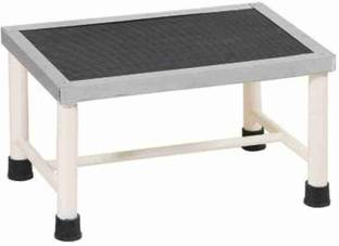 FLOWMEX Bed Side Foot Step Stool with Anti Slippery Metal Coating for Hospital uses Hospital Food Stool
