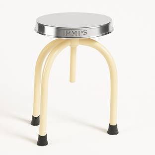 pmps Revolving Doctor/Patient Stool with steel top & 3 legs Hospital Food Stool