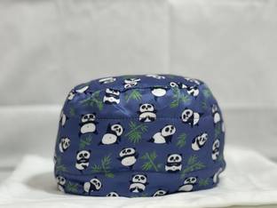 Docslyte Panda Shield Scrub Cap Gown Hospital Scrub