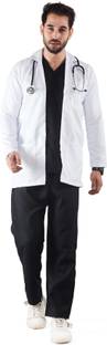 redowl Lab Coat Professional Uniform For Doctor/Students/Medical supplies (Size XL) Shirt Hospital Scrub