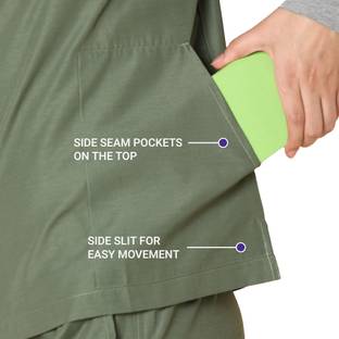 KNYA Womens Scrubs | 5 Pocket Pant, Shirt Hospital Scrub
