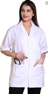 LIBSADRESSES LAB-COAT-HALF-011-XL Shirt Hospital Scrub