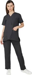 PRAGATI TRENDS Women Scrub Suit-Ideal for Doctors,Nurses,Dentists&Healthcare Professionals-DG38 Gown Hospital Scrub