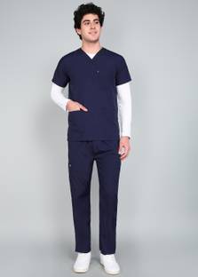 VastraMedwear Medical Scrub Suit for Men Shirt Hospital Scrub