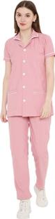 Associated Uniforms Nurse Uniform Powder Pink S Shirt, Pant Hospital Scrub