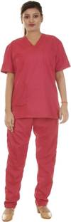 Hospriqs Scrub Suit Poly Cotton - XL Shirt, Pant Hospital Scrub
