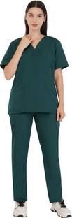 PRAGATI TRENDS Elite Unisex Scrub Suit | Pants & Shirts Hospital Scrubs | Gown Hospital Scrub