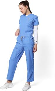 KNYA Womens Scrubs | 5 Pocket Pant, Shirt Hospital Scrub