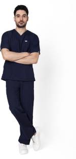 KNYA Men's Scrub Suit Pant, Shirt Hospital Scrub