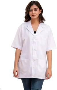 LIBSADRESSES LAB-COAT-HALF-001-2XL Shirt Hospital Scrub