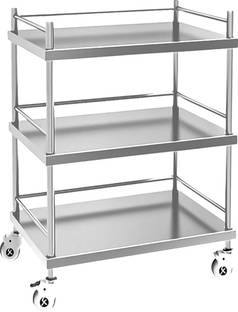 saifix Stainless Steel Instrument Trolley