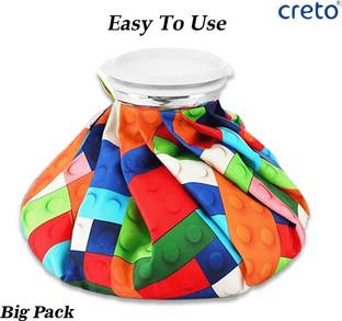 CRETO Ice Pack Pain Reliever Cold Hot Water Bag| Hot & Cold Pack