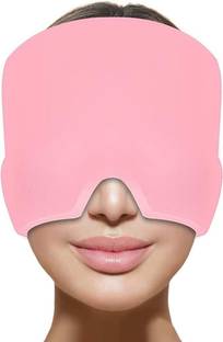 STARVOKES Migraine Relief Cap Cold Therapy Headache Relief Hat Ice Head Wrap Ice Pack Head Support
