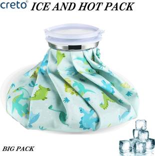 CRETO [9Inch Cold Ice Bag for Pain Relief, Injuries] Hot & Cold Pack