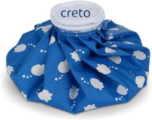CRETO Hot Water Bag Ice bag for Pain Relief 9inch Hot & Cold Pack