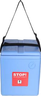 FAIRBIZPS Portable Vaccine Carrier Box with 4 Ice Pack with Lid & Stopper (1.67 Ltr.) Vaccine Carrier Box Pack