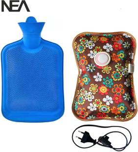 Nea Hotwith rubber for Pain Relief(PACK OF 2) Multicolors ELECTRIC 2 L Hot Water Bag