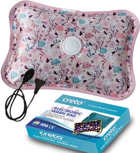CRETO Heating Pad Gel Full Body Pain Reliever Electric 1 L Hot Water Bag