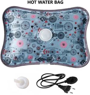 Ukarto Electric Hot Water Bag with Heating Pad For Joints, Periods Pain Relief Warm Bag Electrical 1 L Hot Water Bag