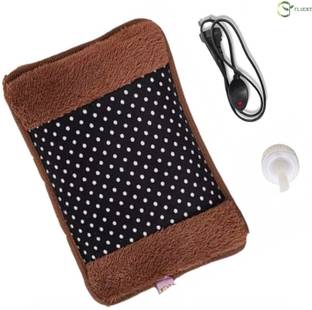 Fluent Electric Hot Water Bag with Auto Power Cut-Off for pain relief Warm Bag Electrical 1 L Hot Water Bag