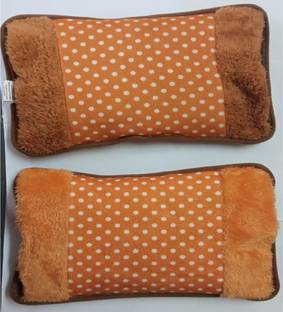 Rechno HIGH QUALITY 2 Pack Combo of Rechargeable Velvet Pocket Heat Gel Pad for Joint and Muscle Pain Electric 2 L Hot Water Bag (Multicolor) Electric 2 L Hot Water Bag