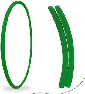 Daily Fest Green Exercise Hula Hoop Adjustable Ring for Sports Exercise Hula Hoop