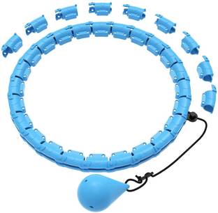 Yaadgar Fitness Massage Exerciser Waist Trainer with Auto Spinning Ball Hula Hoop Hula Hoop