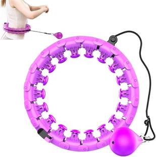 Dwiza Enterprise Fitness Massage Abdomen Exerciser, Waist Trainer with Auto Spinning Ball Hula Hoop