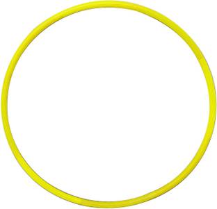 Daily Fest Yellow Adjustable Rings for Sports Exercise Playing Hula Hoop