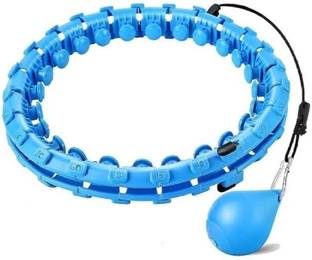 Votvy Fitness Massage Abdomen Exerciser, Waist Trainer with Auto Spinning Ball Hula Hoop