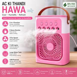 Oreint Mini Ac Humidifier Fan Mini ac USB Air Purifier, USB Humidifier, USB Air Cooler, USB Air Freshe...