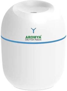 TheAromya Room Portable Egg-Shaped Ultrasonic Humidifier - Compact Cool Mist (White) Humidifier
