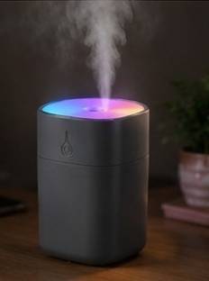 RUKMAANI Room USB Cool Mist Air Freshener with Color LED Light for Bedroom Humidifier