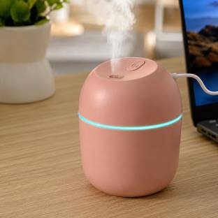 SAGIUX Room Mini Humidifier Aroma Diffuser Portable Room Air Purifier USB Mist-Pink Humidifier