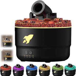 BVM Room Cannon Blast Aroma Humidifier, 7 Colors LED Cannon Humidifier Diffuser Humidifier