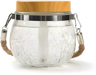 GREECHO Humidifier Flame Aroma Diffuser Essential Oil Fire Flame Effect Air Freshener Portable Room Ai...